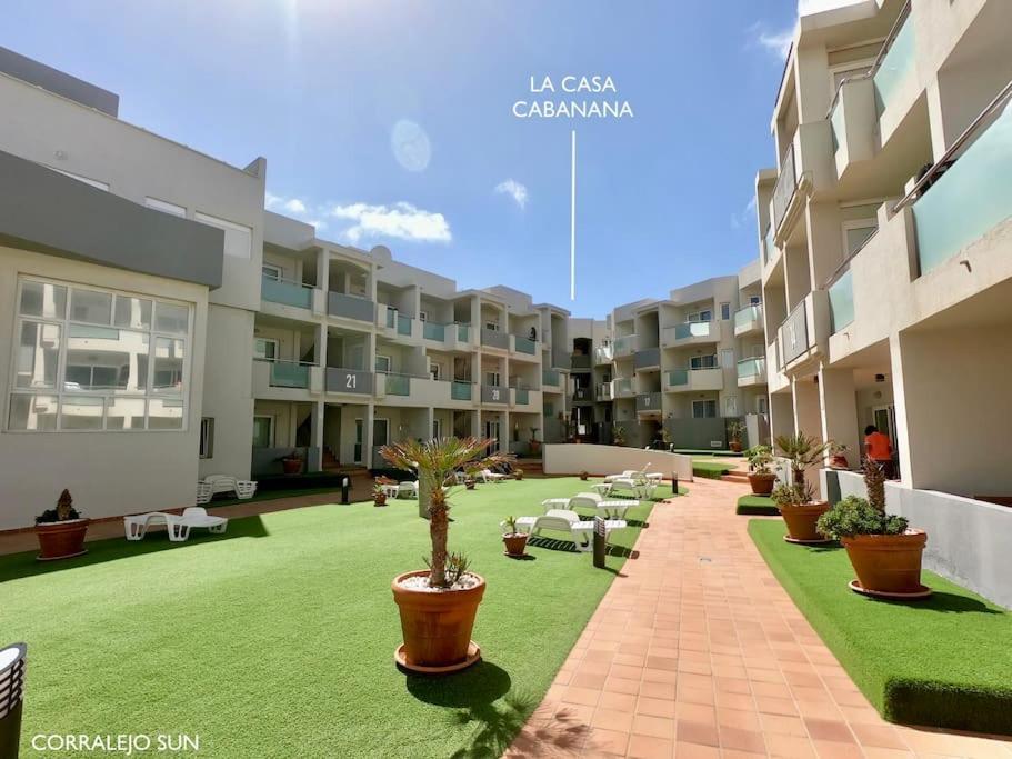 La Cabanana - Apartment W Pool And High-Speed Wifi Corralejo Esterno foto